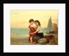 Sisters on the Beach, 1871 by Anton Heinrich Dieffenbach