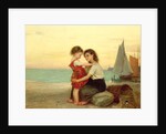 Sisters on the Beach, 1871 by Anton Heinrich Dieffenbach