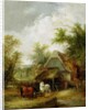 Farmyard Scene by William Snr. Shayer