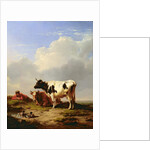 Midday Rest, 1847 by Eugene Joseph Verboeckhoven