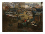 Packing Fish, St. Ives, c.1910 by Gwendoline Margaret Hopton