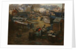 Packing Fish, St. Ives, c.1910 by Gwendoline Margaret Hopton
