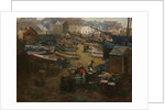 Packing Fish, St. Ives, c.1910 by Gwendoline Margaret Hopton