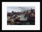 Tucking a School of Pilchards, 1897 by Percy Robert Craft