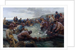 Tucking a School of Pilchards, 1897 by Percy Robert Craft