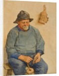 Fisherman with Corks by Frederick James McNamara Evans