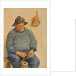 Fisherman with Corks by Frederick James McNamara Evans