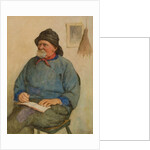 Fisherman with a Notebook by Frederick James McNamara Evans