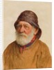 Old Fisherman by Frederick James McNamara Evans