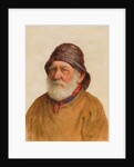 Old Fisherman by Frederick James McNamara Evans