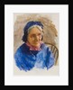Old Fisherwoman by Frederick James McNamara Evans
