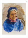 Old Fisherwoman by Frederick James McNamara Evans