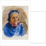 Old Fisherwoman by Frederick James McNamara Evans