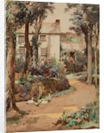 Kemyl Cottage, Lamorna by John Guttridge Sykes
