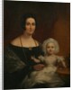 Mrs John Batten and Child by Richard Thomas Pentreath