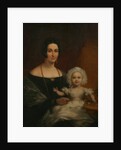 Mrs John Batten and Child by Richard Thomas Pentreath