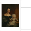 Mrs John Batten and Child by Richard Thomas Pentreath