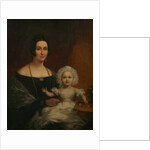 Mrs John Batten and Child by Richard Thomas Pentreath