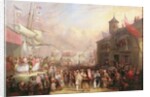 Quay Fair, 1850 by John Grenfell Moyle