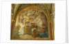 The West Wall of the Rayonnant chapel of the Abbey with The Annunciation, 16th-19th century by Francesco Primaticcio