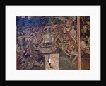 Depicting part of the Last Judgement by French School