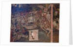Depicting part of the Last Judgement by French School