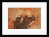 Depicting two monks by French School