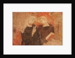 Depicting two monks by French School