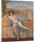 Nymph by Harbour by Charles Edward Conder