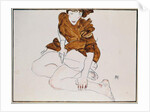 Seated Woman, 1912 by Egon Schiele