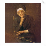 Old woman from Aulus by Marie Mrs Dujardin-Beaumetz Petiet