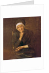 Old woman from Aulus by Marie Mrs Dujardin-Beaumetz Petiet