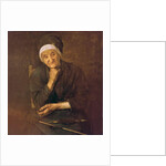 Old woman from Aulus by Marie Mrs Dujardin-Beaumetz Petiet