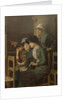 Young girls at church by Marie Mrs Dujardin-Beaumetz Petiet