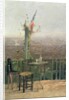 Paris seen from the heights of Montmartre by Jean d' Alheim