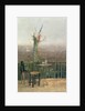 Paris seen from the heights of Montmartre by Jean d' Alheim