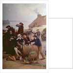 The Pardon in Brittany by Theophile Louis Deyrolle