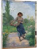 Picking flowers, 1897 by Albert Lambert