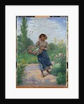 Picking flowers, 1897 by Albert Lambert