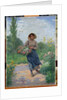 Picking flowers, 1897 by Albert Lambert
