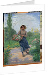 Picking flowers, 1897 by Albert Lambert