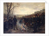 General Lapasset burning his flags, 26th October 1870, 1882 by Etienne Dujardin-Beaumetz