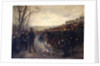 General Lapasset burning his flags, 26th October 1870, 1882 by Etienne Dujardin-Beaumetz