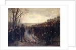 General Lapasset burning his flags, 26th October 1870, 1882 by Etienne Dujardin-Beaumetz