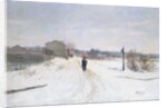 Snowy landscape by Paul Sourou