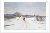 Snowy landscape by Paul Sourou