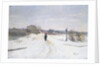 Snowy landscape by Paul Sourou