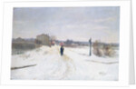 Snowy landscape by Paul Sourou