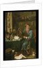 The Alchemist's study by David the Elder Teniers