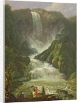 The Falls of Terni by Carlo Labruzzi